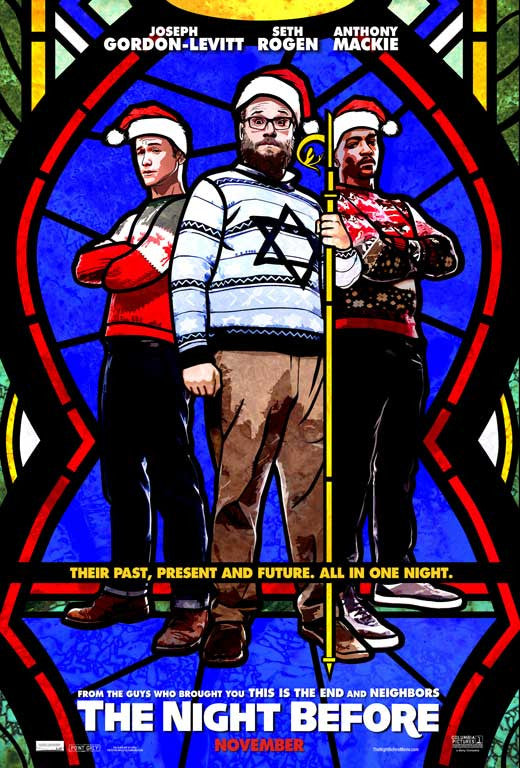 The Night Before Movie Poster Print (27x40) - Perfect for Home Décor