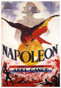 Napoleon Movie Poster Print showcasing historical cinematic art.