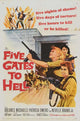 Five Gates to Hell Movie Poster Print showcasing dramatic imagery.
