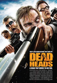 Dead Heads Movie Poster Print featuring vibrant colors and cinematic design.