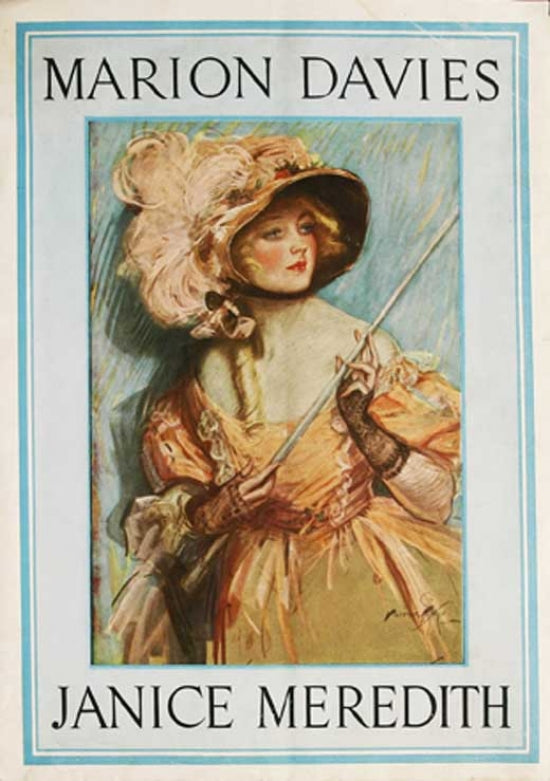 Janice Meredith Movie Poster Print featuring classic film art.