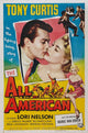 All American Movie Poster Print showcasing classic film art.