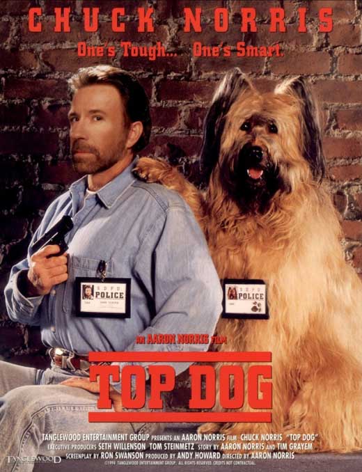 Top Dog Movie Poster Print featuring vibrant imagery and colors.