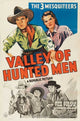 The Valley of Hunted Men Movie Poster Print showcasing vintage cinema art.