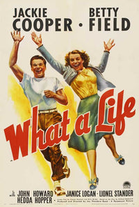 What a Life Movie Poster Print showcasing vibrant cinema art.