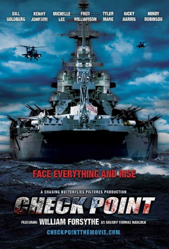 Check Point Movie Poster Print featuring thrilling cinematic visuals.