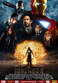 Iron Man 2 Movie Poster Print (27 x 40) - Perfect for Home & Office