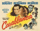 Casablanca Movie Poster Print featuring iconic film imagery.
