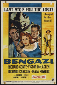 Bengazi Movie Poster Print showcasing cinematic artwork and vibrant colors.