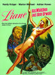 Liane, Jungle Goddess Movie Poster Print featuring vibrant jungle artwork.