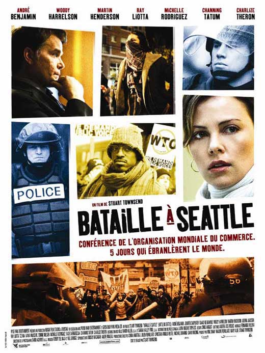 Battle in Seattle Movie Poster Print showcasing vibrant design