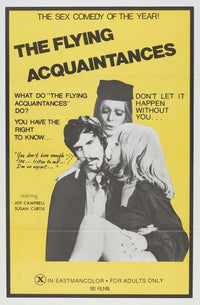 Flying Acquaintances Movie Poster Print featuring vibrant colors and dynamic composition.