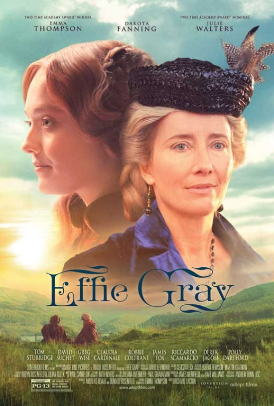 Effie Gray Movie Poster Print showcasing cinematic artwork.