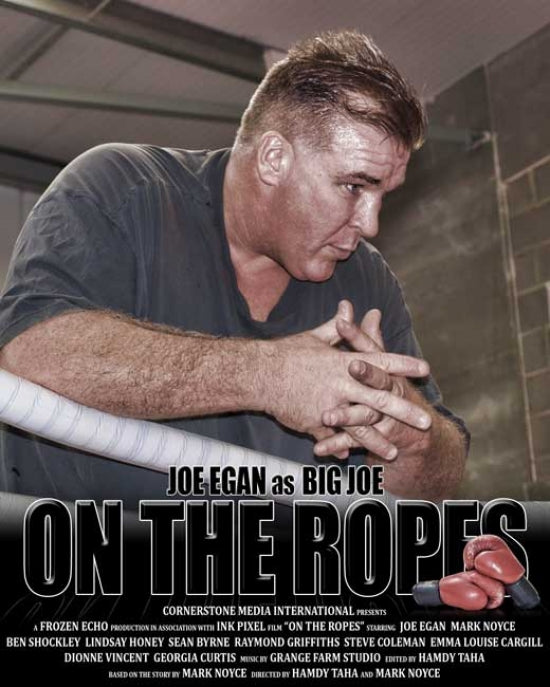 On the Ropes Movie Poster Print showcasing intense boxing drama.