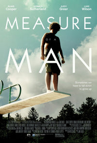 Measure of a Man Movie Poster Print showcasing personal growth and resilience.