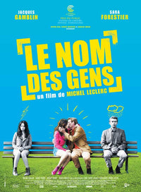 The Names of Love Movie Poster Print showcasing romantic design.