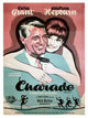Charade Movie Poster Print showcasing classic film artwork.