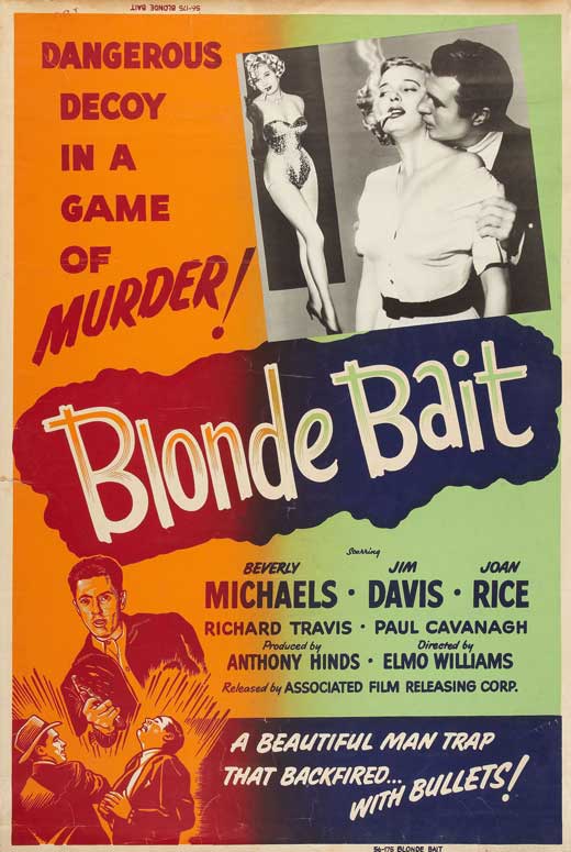 Blonde Bait Movie Poster Print showcasing classic cinema art