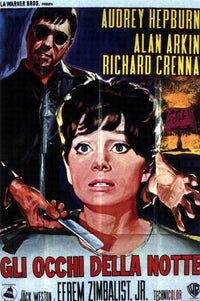 Wait Until Dark Movie Poster Print featuring iconic film imagery.