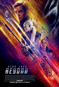 Star Trek Beyond Movie Poster Print showcasing the USS Enterprise