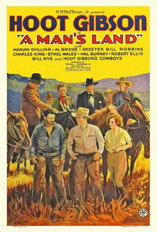 A Man's Land Movie Poster Print featuring vibrant imagery.