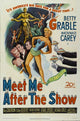 Meet Me After the Show Movie Poster Print displayed in a stylish setting