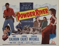 Powder River Movie Poster Print - Classic Western Film Art