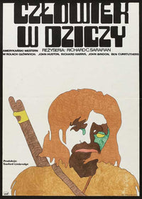 Man in the Wilderness Movie Poster Print featuring stunning visuals.