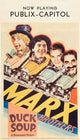 Duck Soup Movie Poster Print - 11x17 Wall Art