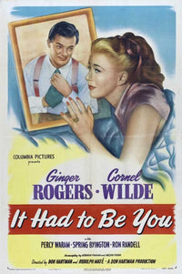 It Had to be You Movie Poster Print showcasing classic romance.