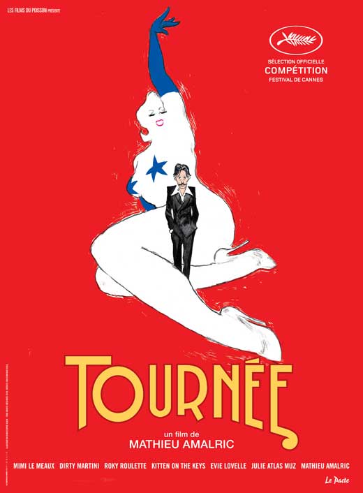 On Tour Movie Poster Print showcasing vibrant cinematic art.