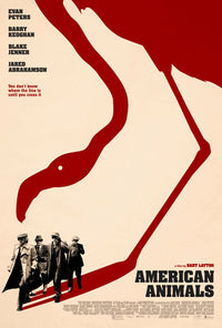American Animals Movie Poster Print featuring dynamic imagery