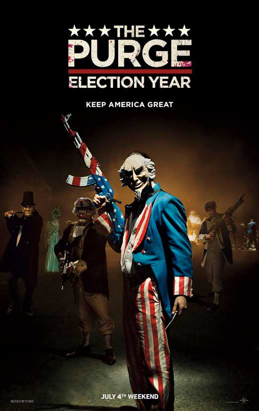 The Purge: Election Year Movie Poster Print - 11x17