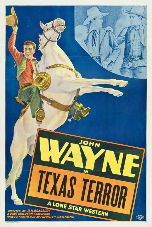Texas Terror Movie Poster Print showcasing classic cinema artwork.