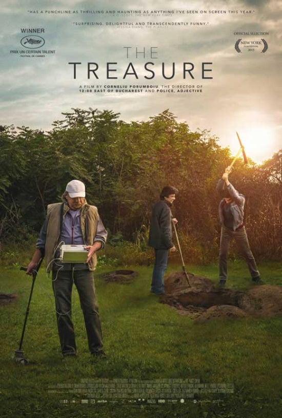 The Treasure Movie Poster Print featuring vibrant colors and cinematic design.