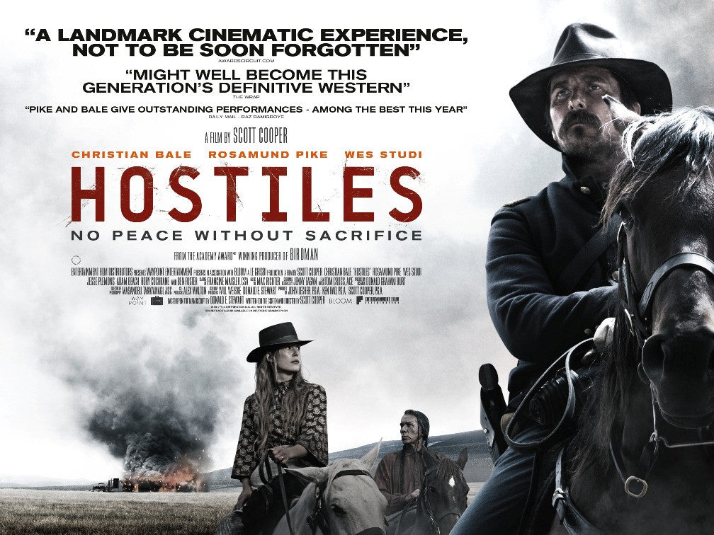 Hostiles Movie Poster Print (27x40) - Perfect Home Décor