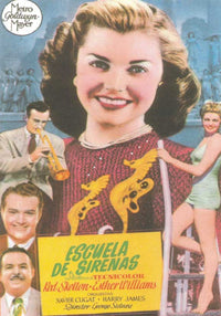 Bathing Beauty Movie Poster Print showcasing vintage glamour and classic cinema charm.