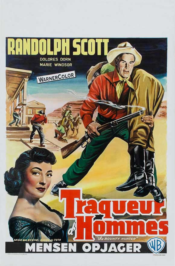 The Bounty Hunter Movie Poster Print showcasing cinematic artwork.