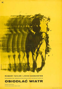Saddle the Wind Movie Poster Print featuring classic cinema imagery.