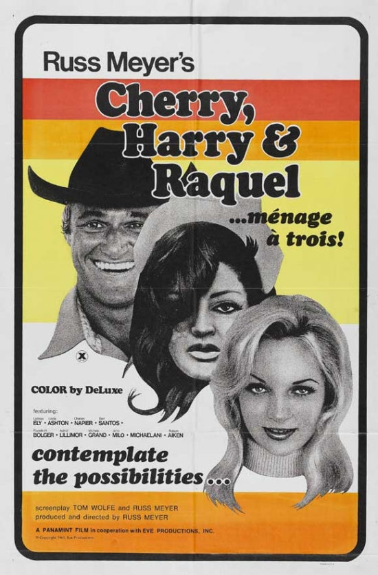 Cherry, Harry & Raquel Movie Poster Print showcasing classic cinema art.