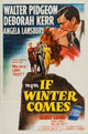 If Winter Comes Movie Poster Print featuring winter themes