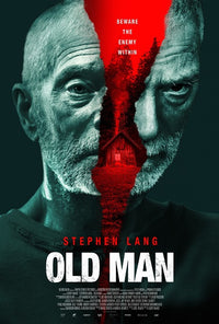 Old Man Movie Poster Print showcasing classic cinematic artwork.