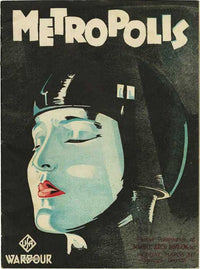Metropolis Movie Poster Print showcasing iconic film art