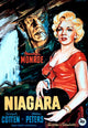 Niagara Movie Poster Print showcasing vibrant colors and iconic imagery.