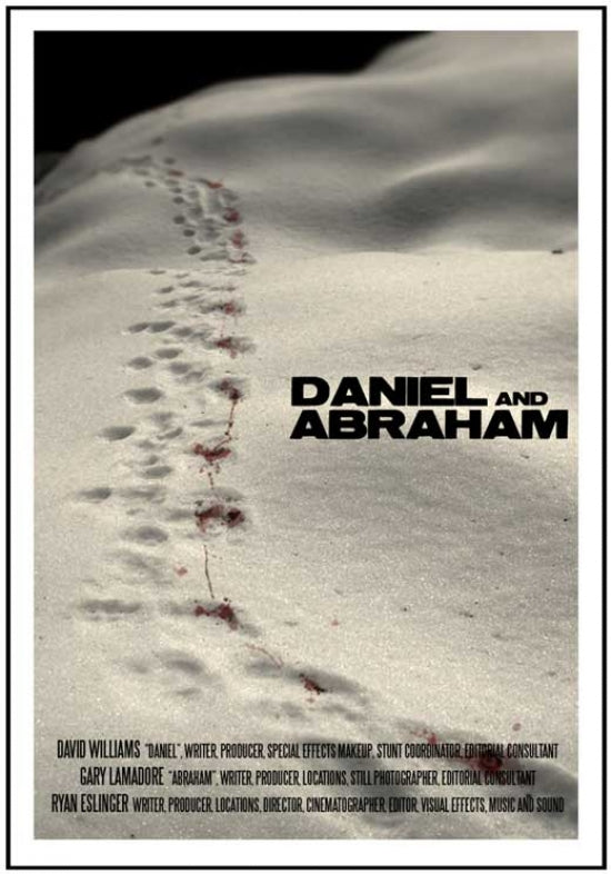 Daniel and Abraham Movie Poster Print showcasing captivating cinematic art.