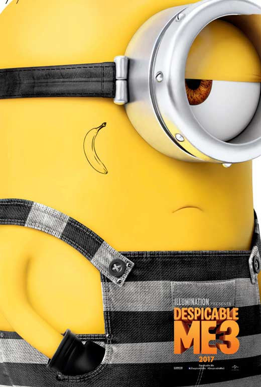 Despicable Me 3 Movie Poster Print - 11x17 | Posterazzi