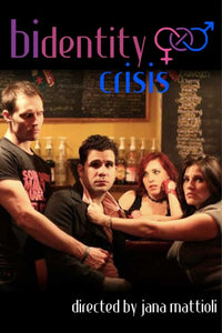 Identity Crisis Movie Poster Print featuring vibrant imagery.
