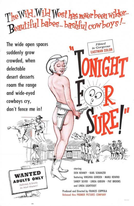 Tonight for Sure Movie Poster Print featuring vibrant colors and cinematic imagery.