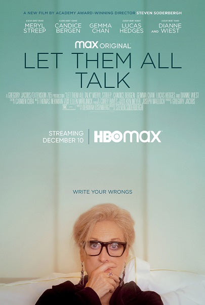 Let Them All Talk Movie Poster Print showcasing cinematic artistry.