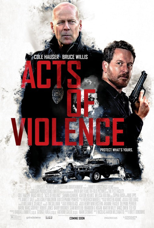 Acts of Violence Movie Poster Print showcasing intense cinematic art.